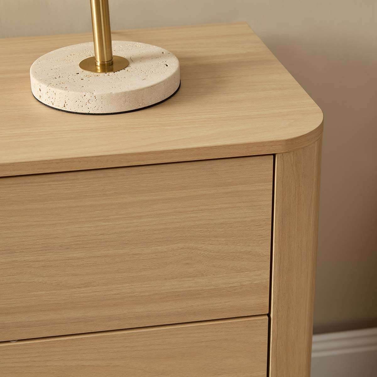 Bondi Six Drawer - Natural