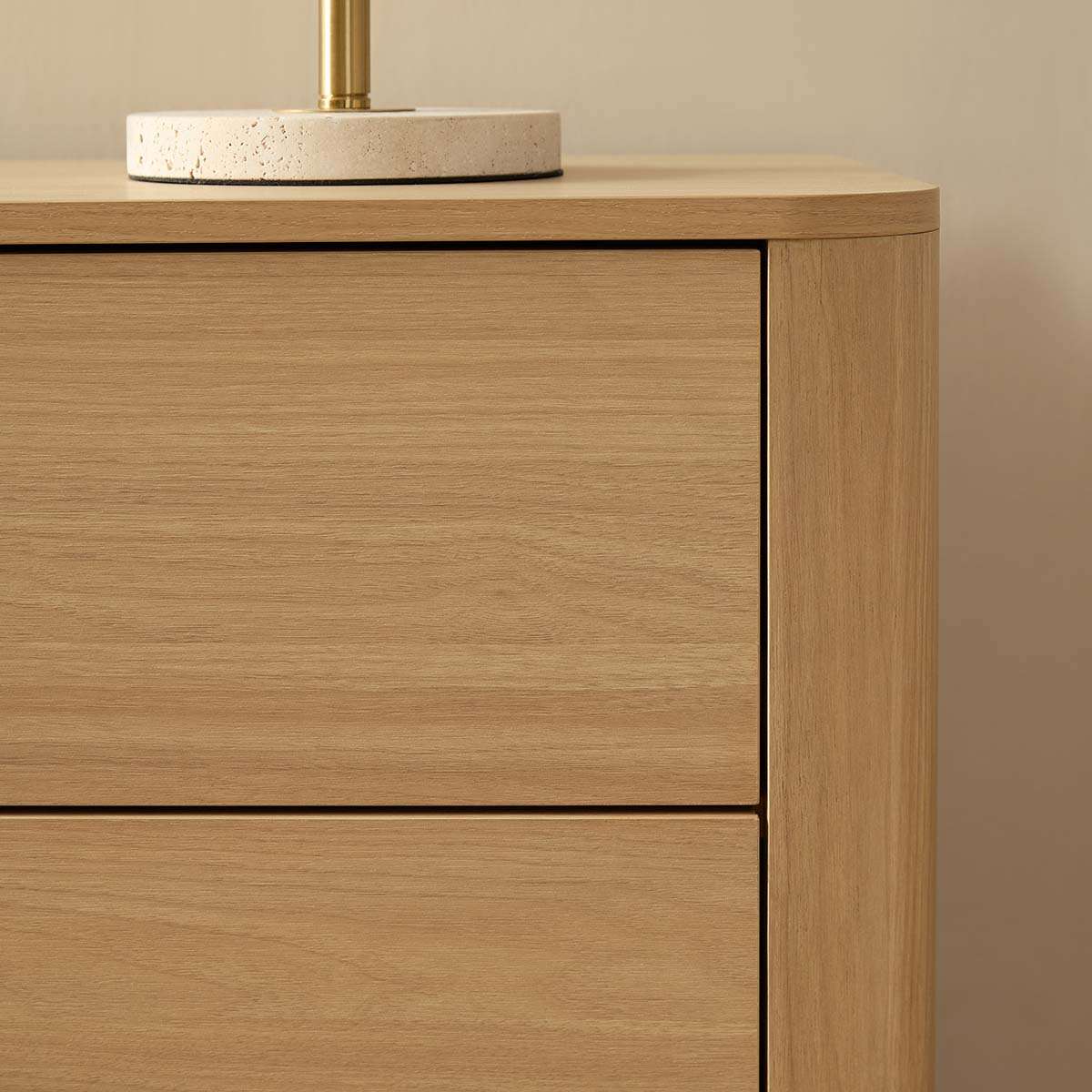 Bondi Six Drawer - Natural