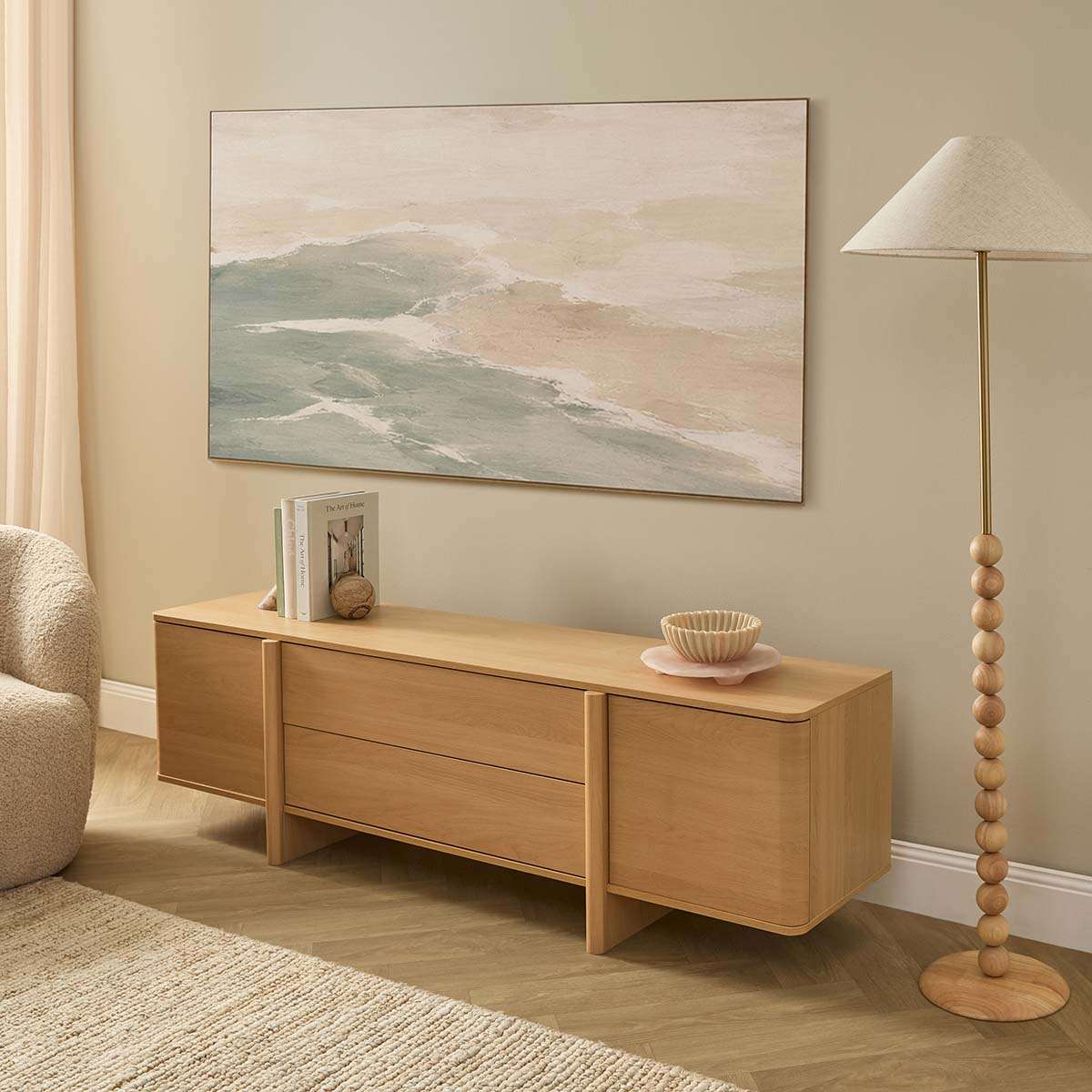 Marcoola Entertainment Unit - Natural