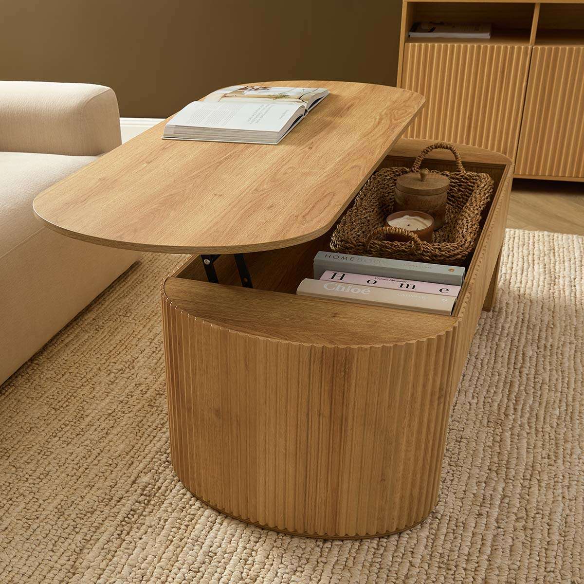 Amara Coffee Table - Natural