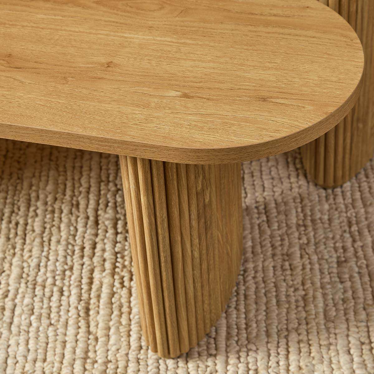 Amara Bench Seat Large - Natural