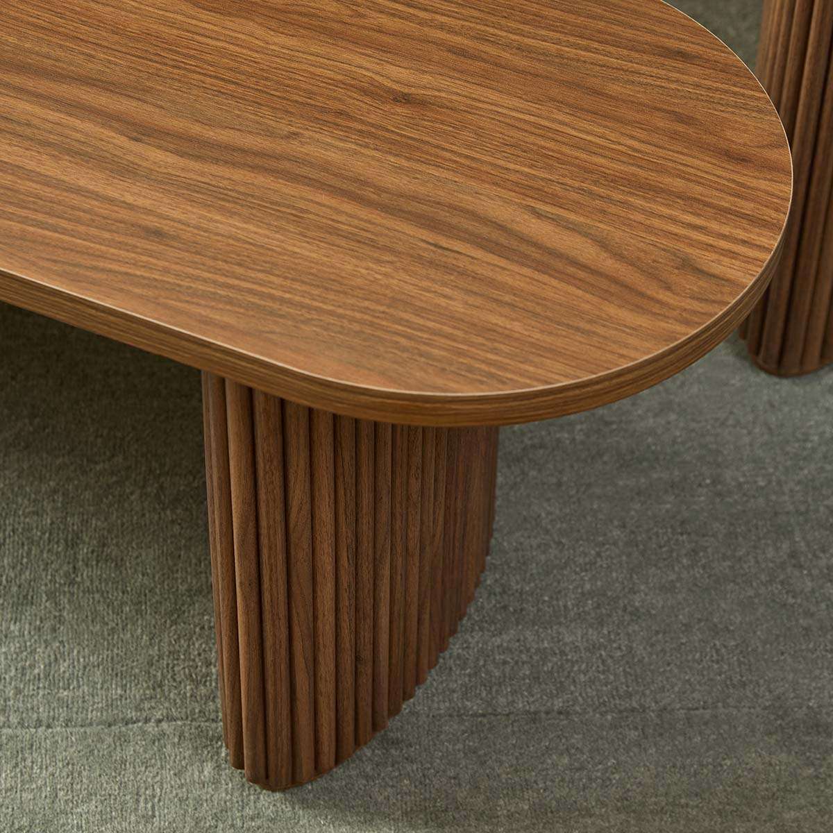 Amara Bench Seat Large - Walnut
