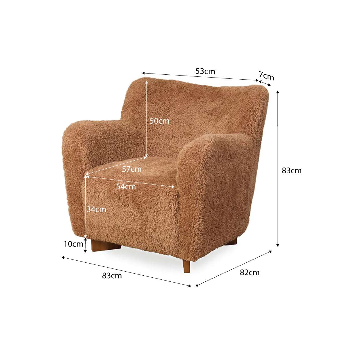 Gus Occasional Chair - Coco