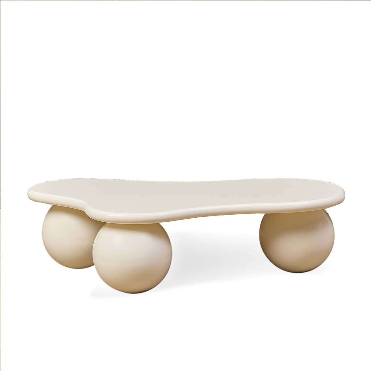 Agatha Ball Feet Coffee Table - Beige