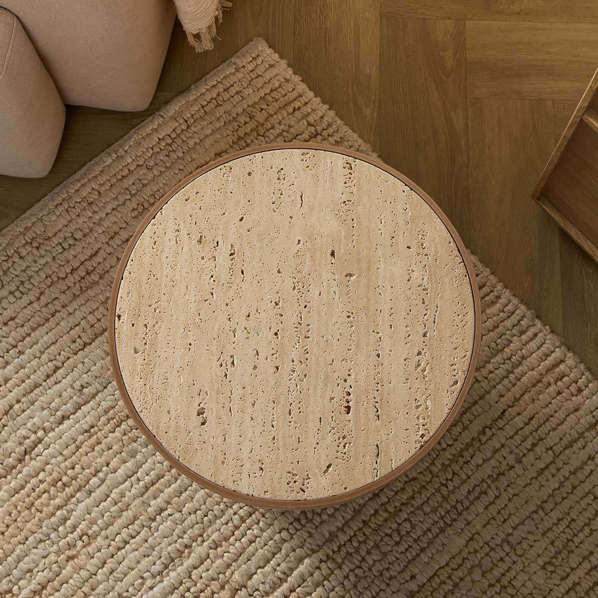 Earnest Wooden Side Table - Natural