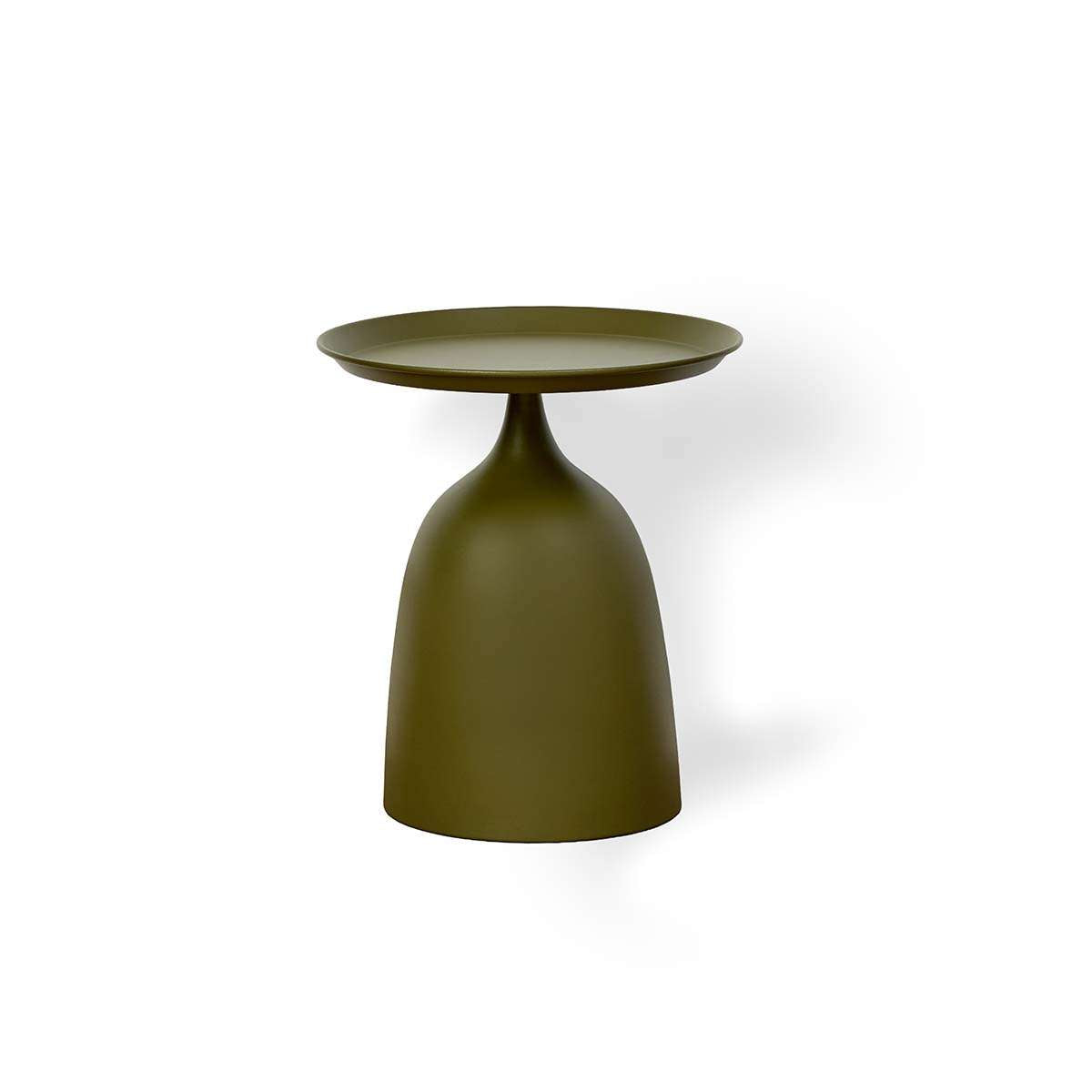 Palma Indoor/Outdoor Side Table - Olive Green