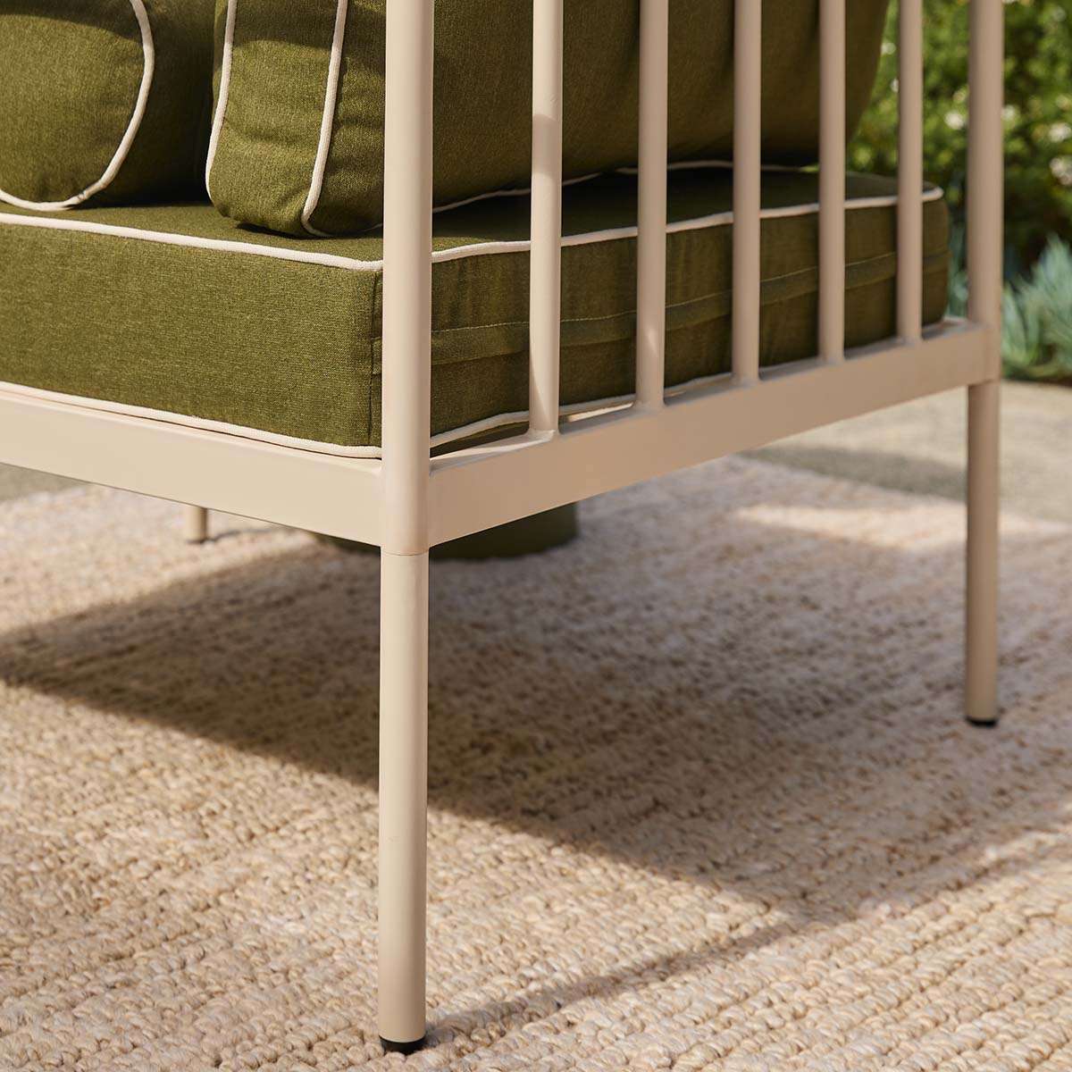 Marin Outdoor Armchair - Olive Green