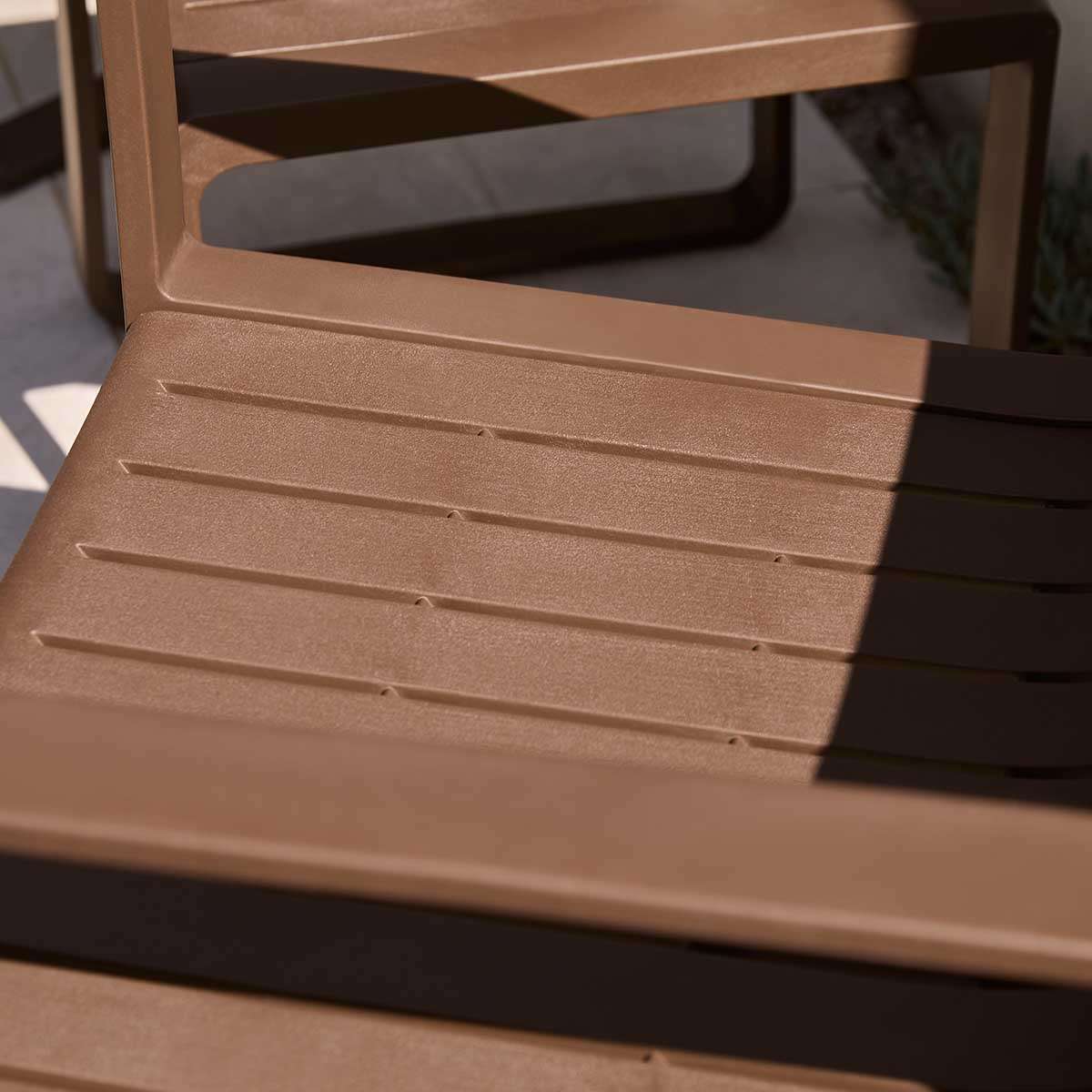 Ravello Outdoor Lounge Seating - Set of Three - Chocolate