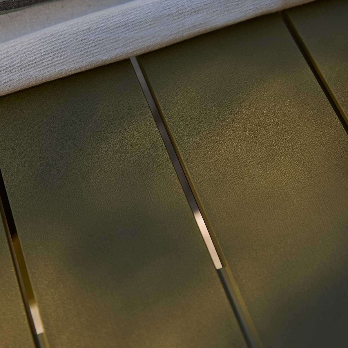 Ravello Outdoor Six Seater Dining Table - Olive Green