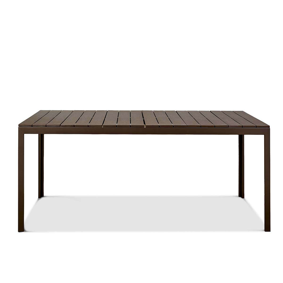 Ravello Outdoor Six Seater Dining Table - Chocolate