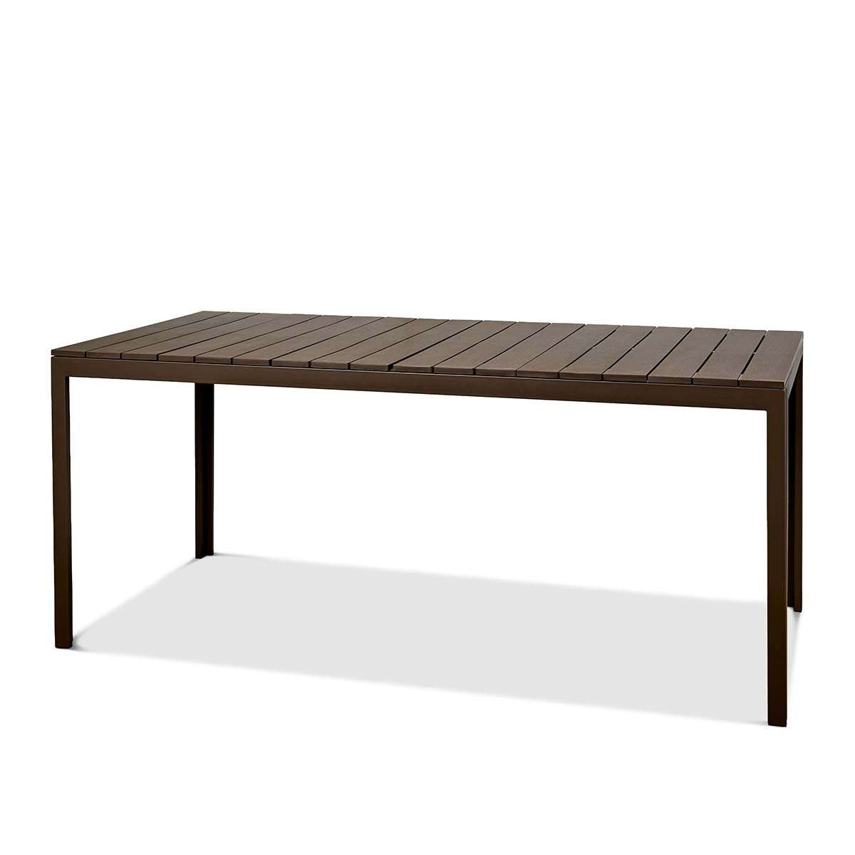Ravello Outdoor Six Seater Dining Table - Chocolate