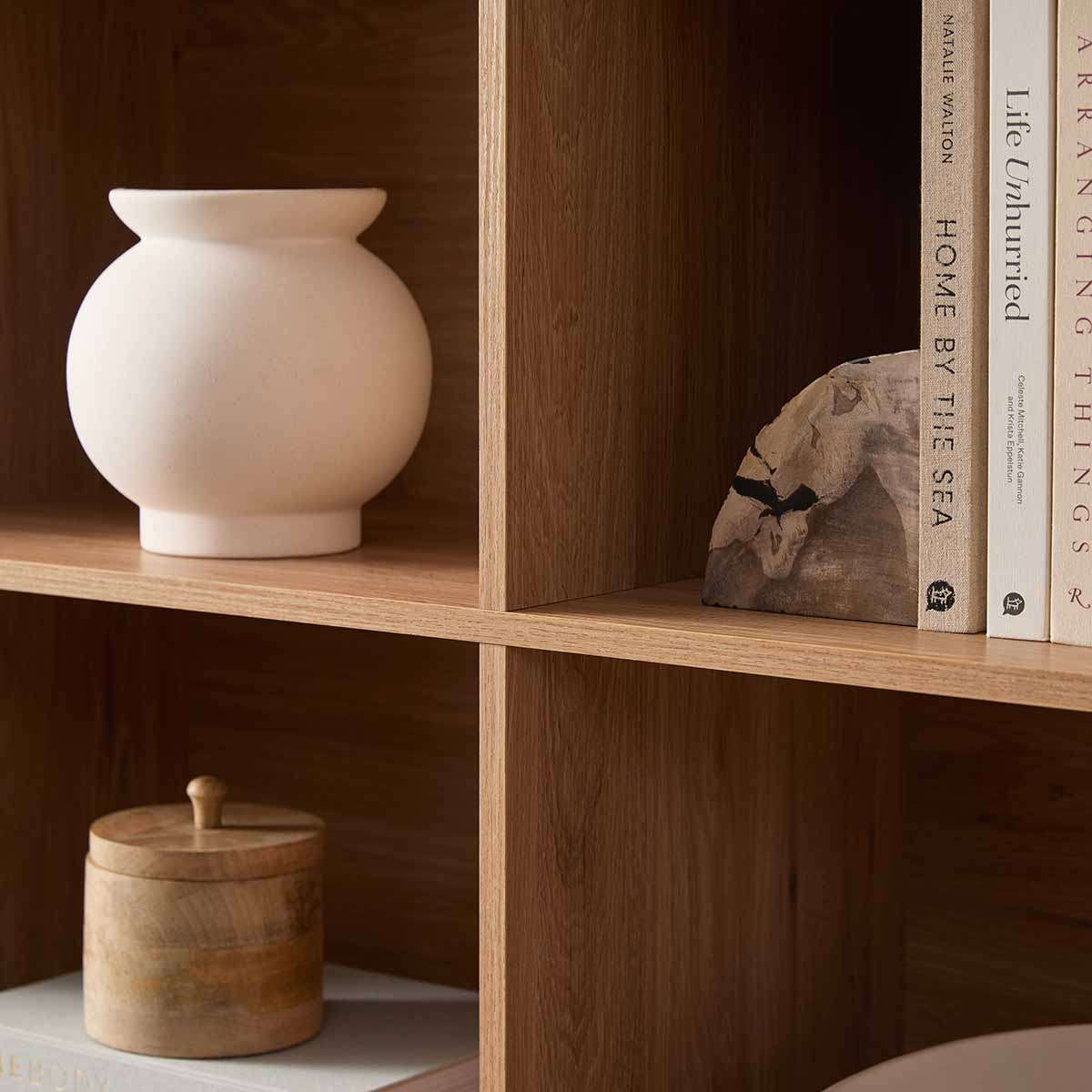 Noosa Rattan Large Bookcase - Natural