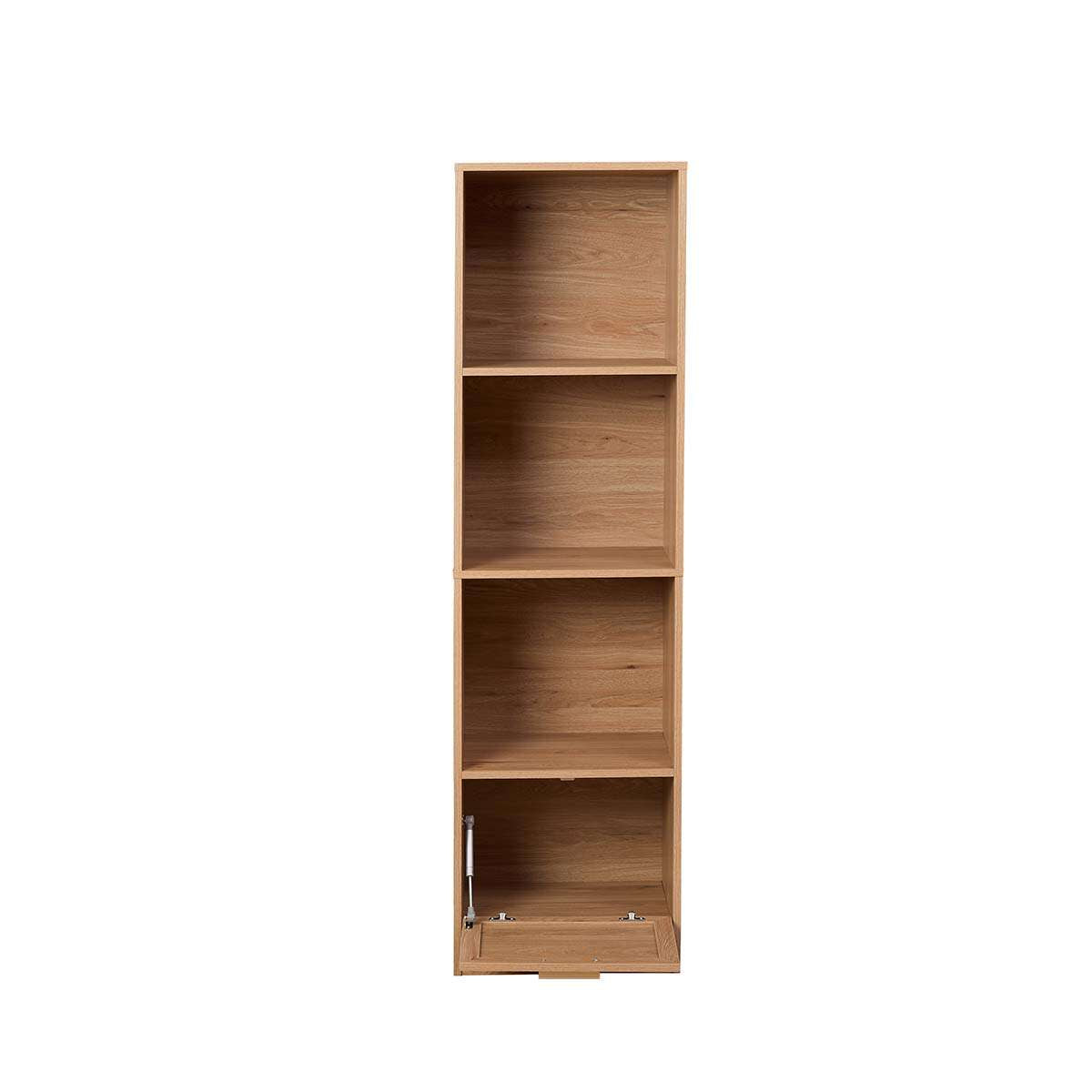 Noosa Rattan Slim Bookcase - Natural