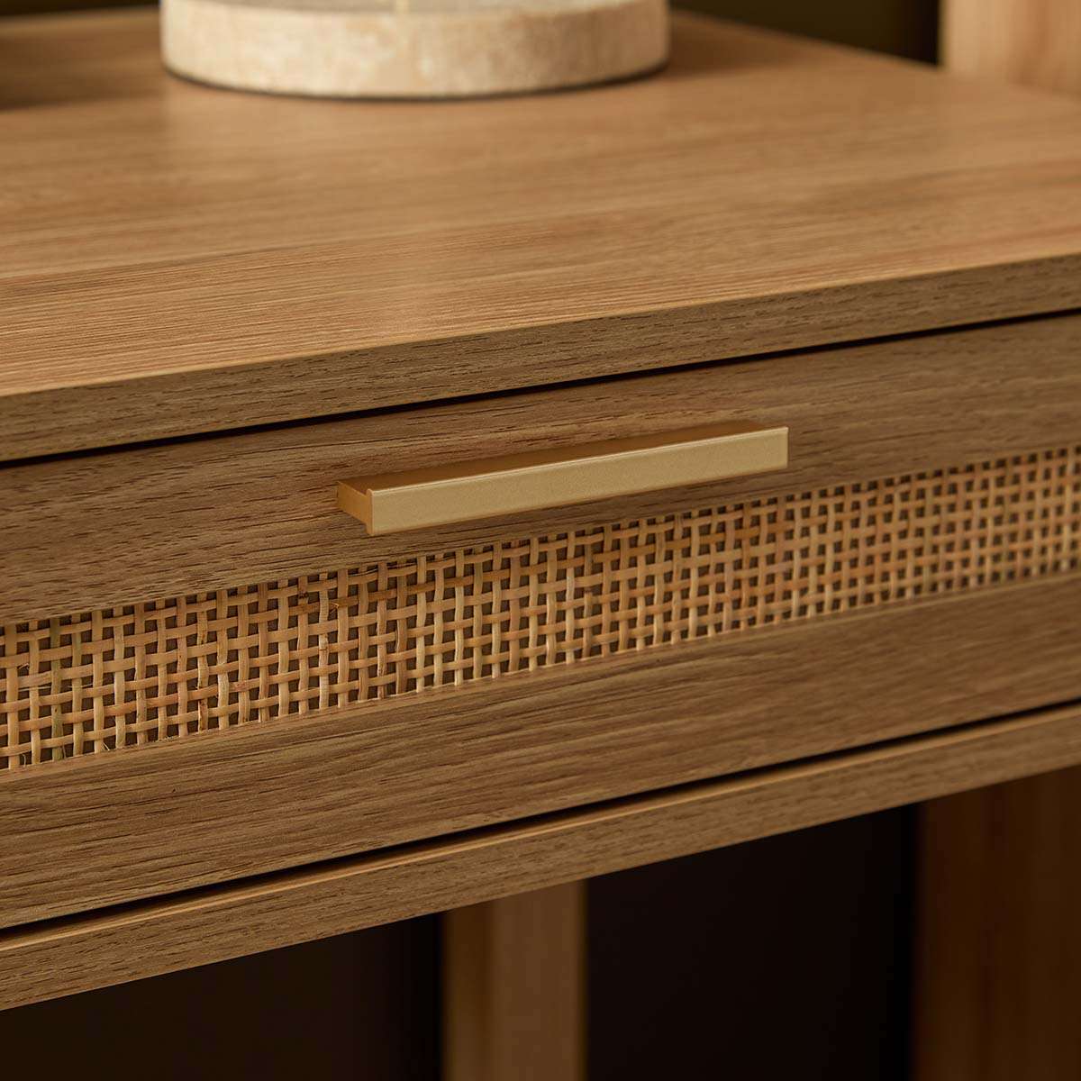 Noosa Rattan Desk - Natural