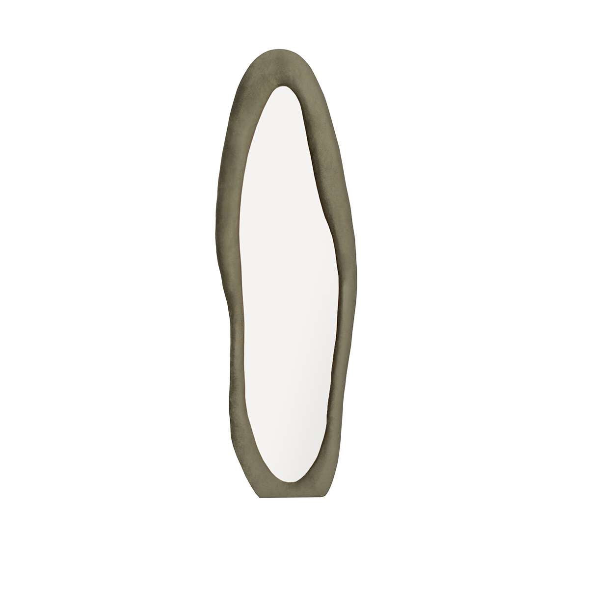 Lennon Upholstered Full Length Mirror - Olive