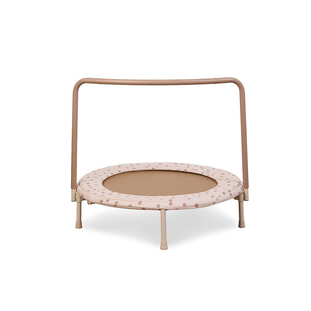 Mocka Bouncy Trampoline - Cream/Tan Spot