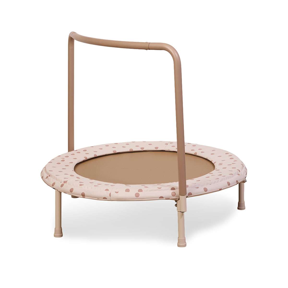 Mocka Bouncy Trampoline - Cream/Tan Spot