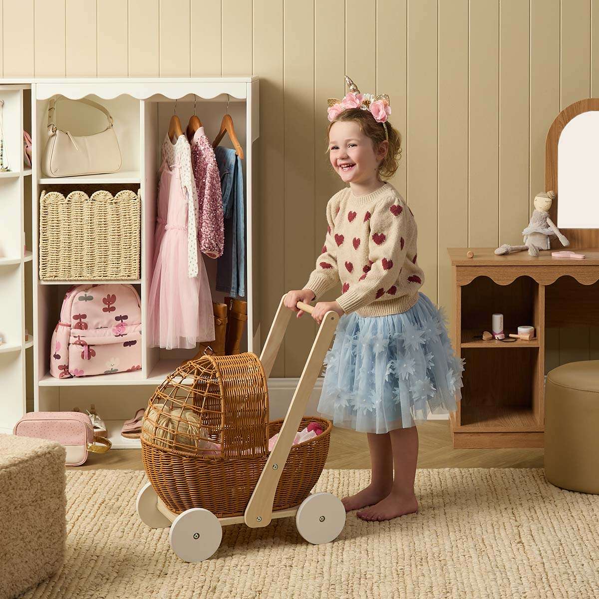 Dolly Pram - Natural