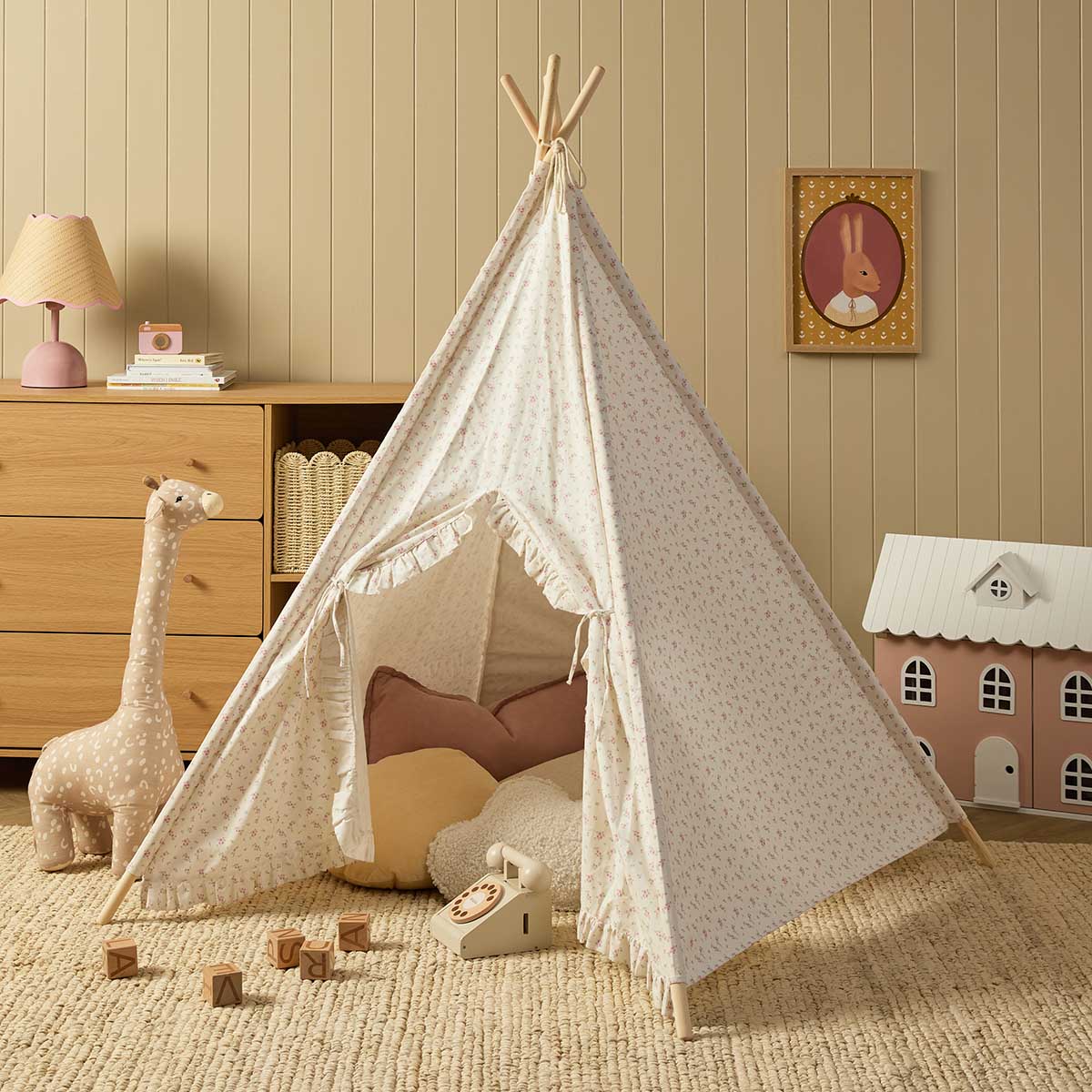 Henley Teepee - Petite Flowers