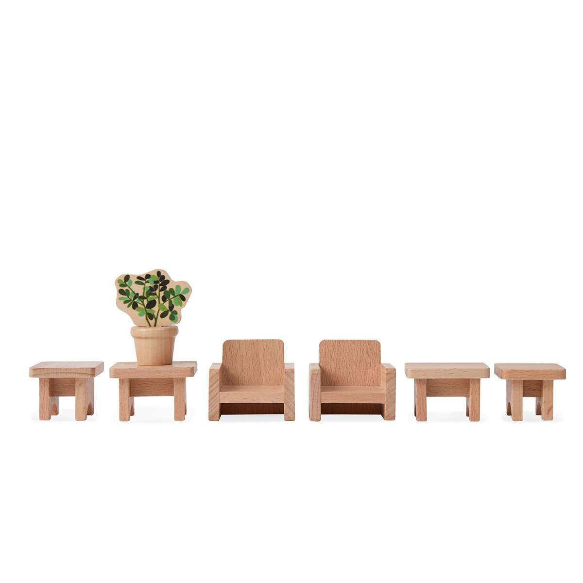 Carry Me Mini Dollhouse 14 Piece Set