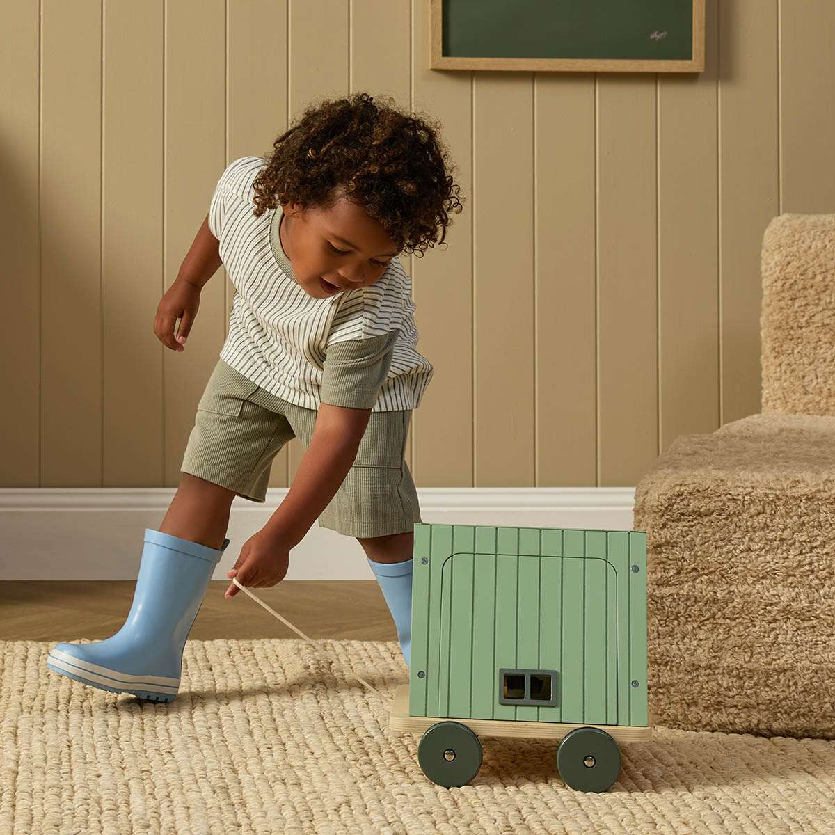Pull Along Glamping Hut 5 Piece Set