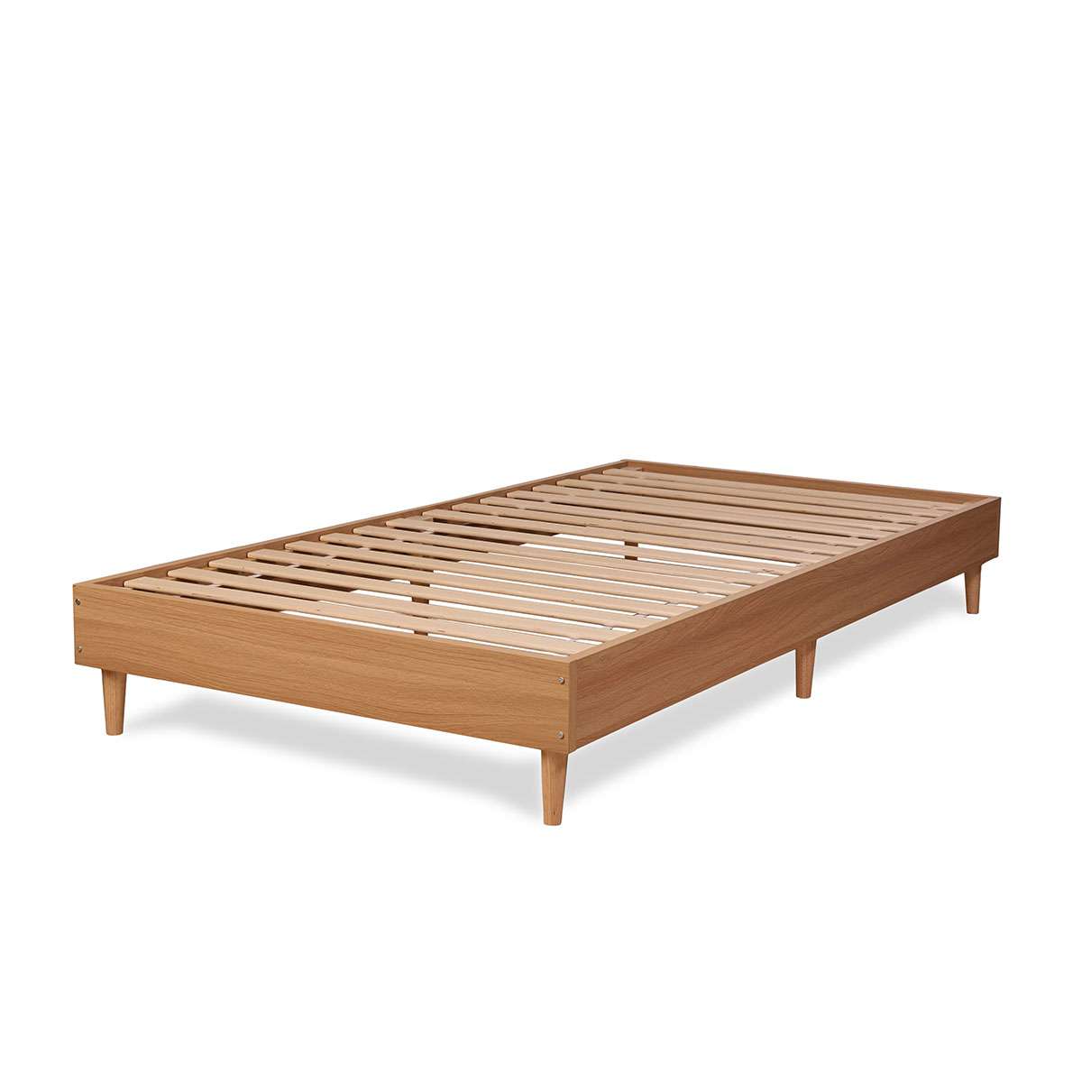 King Single Bed Base - Natural