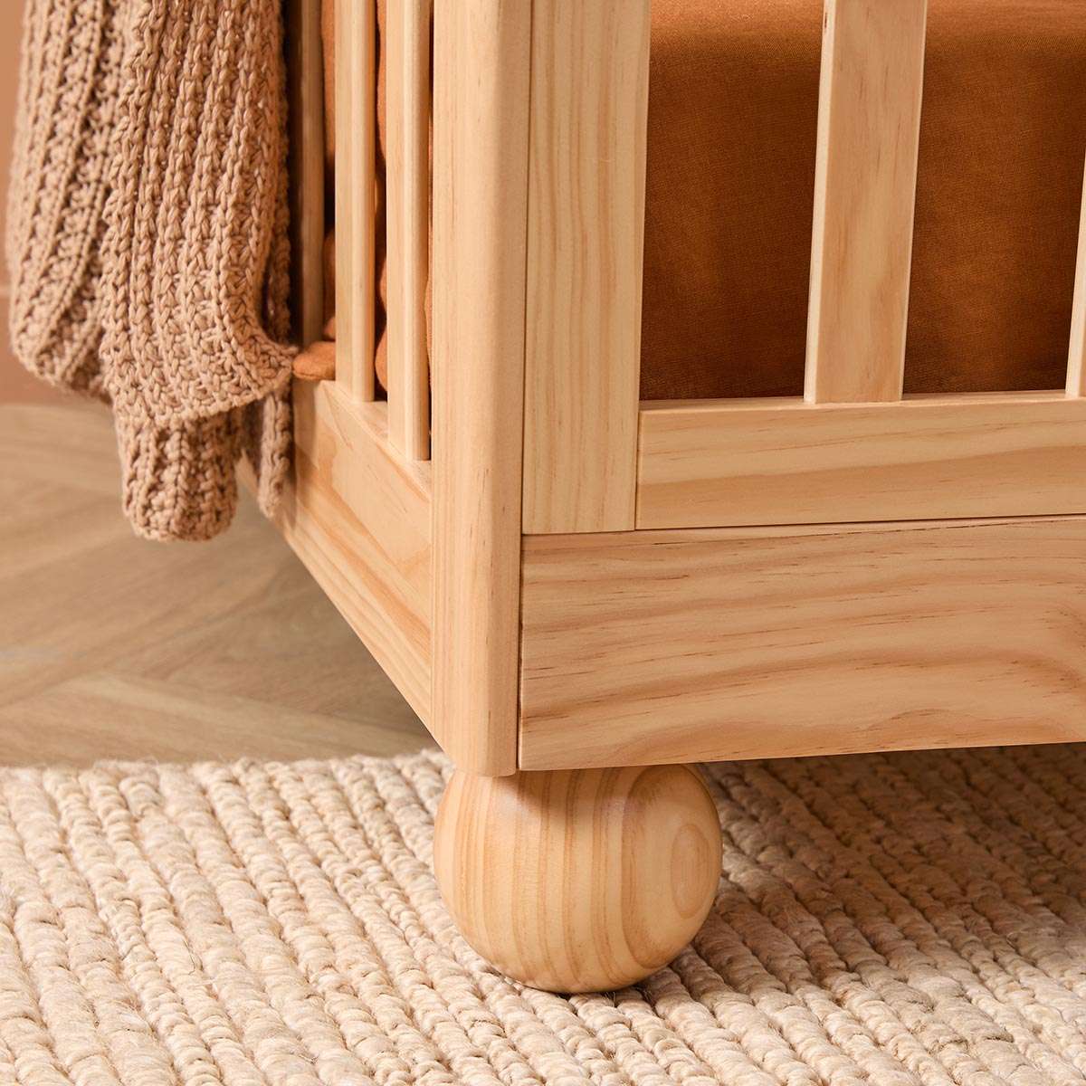 Blake Toddler 2 in 1 King Single Bed - Natural