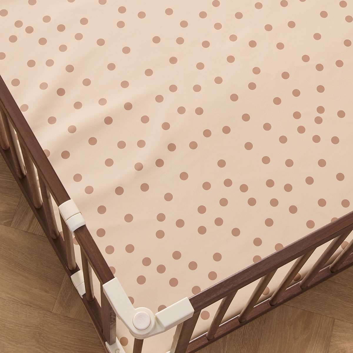 Padded Play Mat Reversible - Cream/Tan Spot