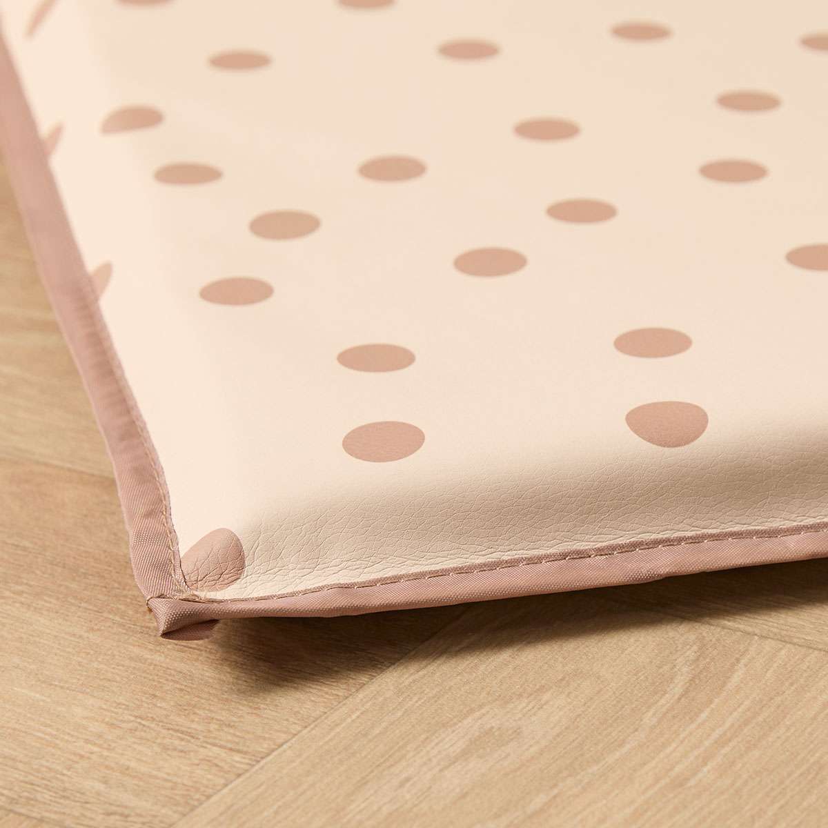 Padded Play Mat Reversible - Cream/Tan Spot