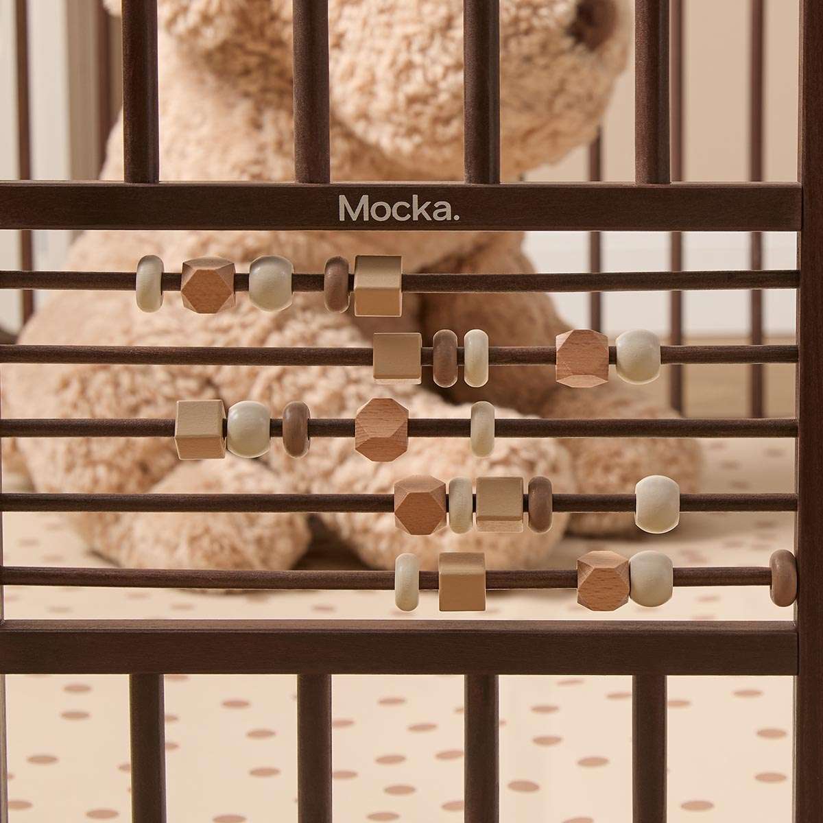Play Pen with Beads - Hazelnut
