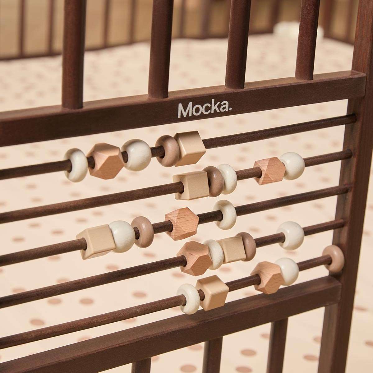 Play Pen with Beads - Hazelnut