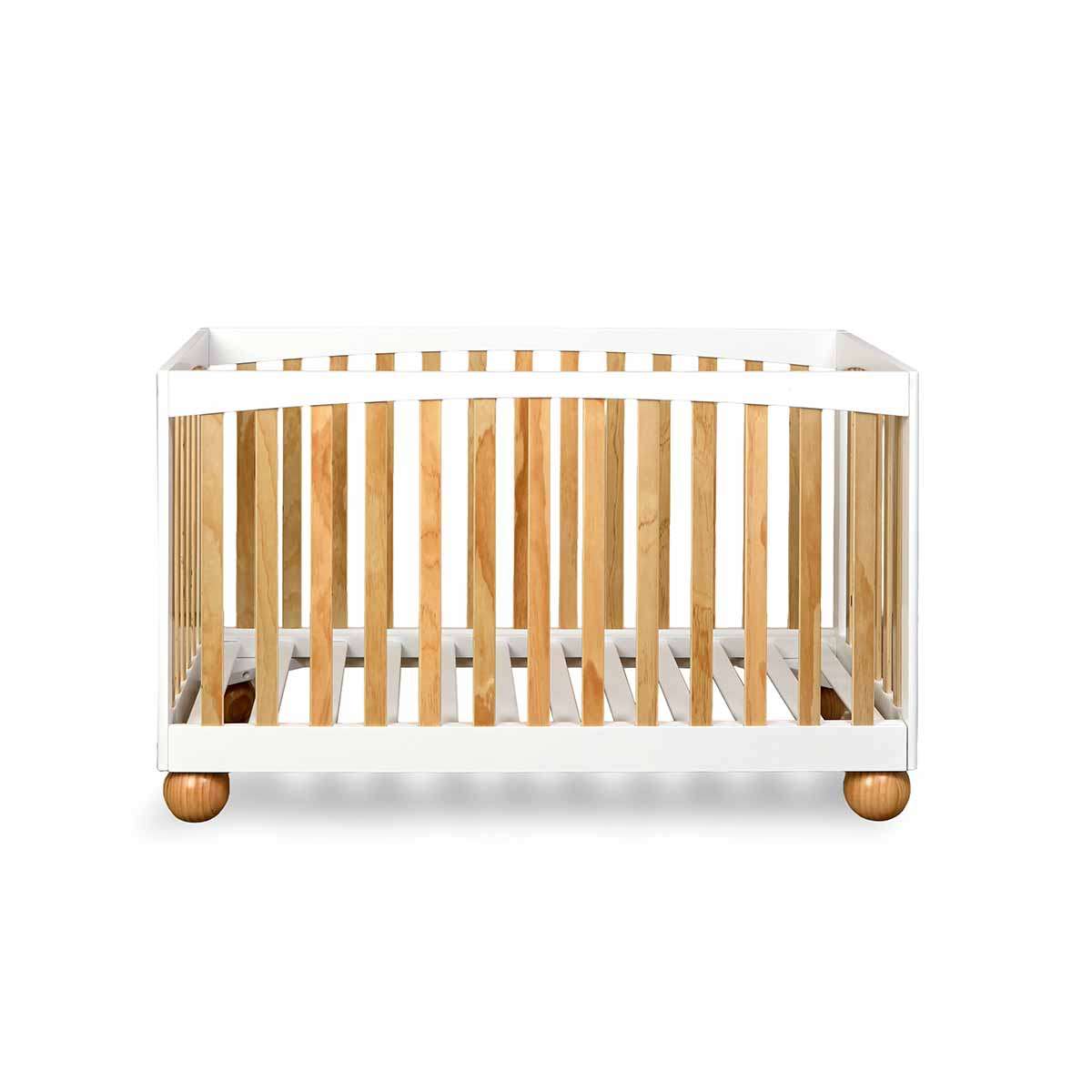 Blake Cot - White/Natural