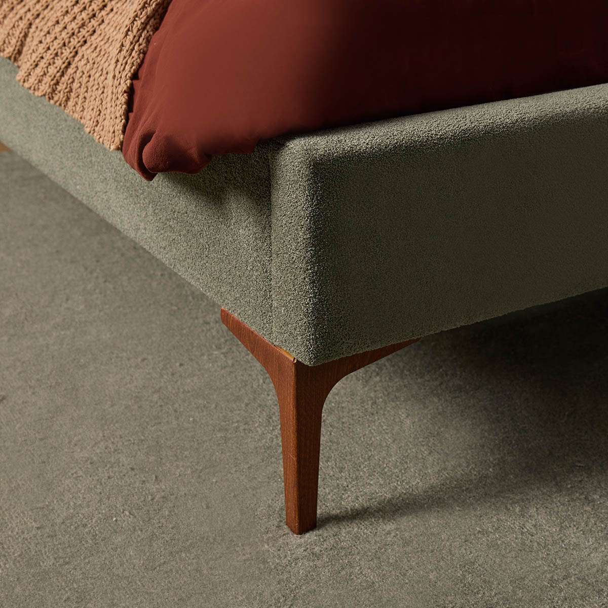 Lloyd Queen Bed - Green
