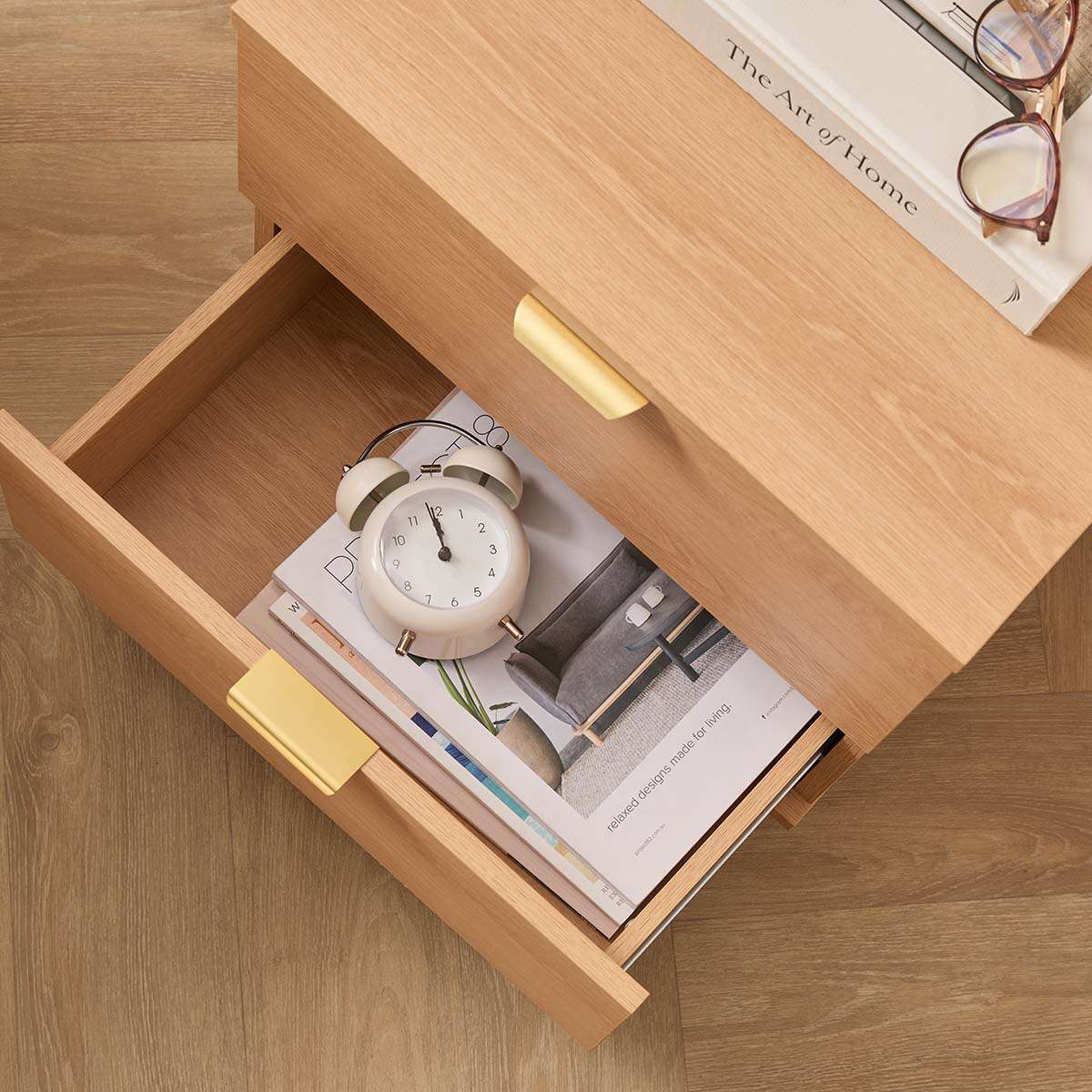 Dune Bedside Table - Natural