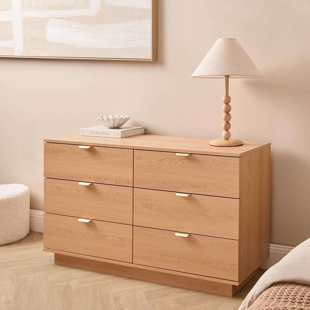 Dune Six Drawer - Natural