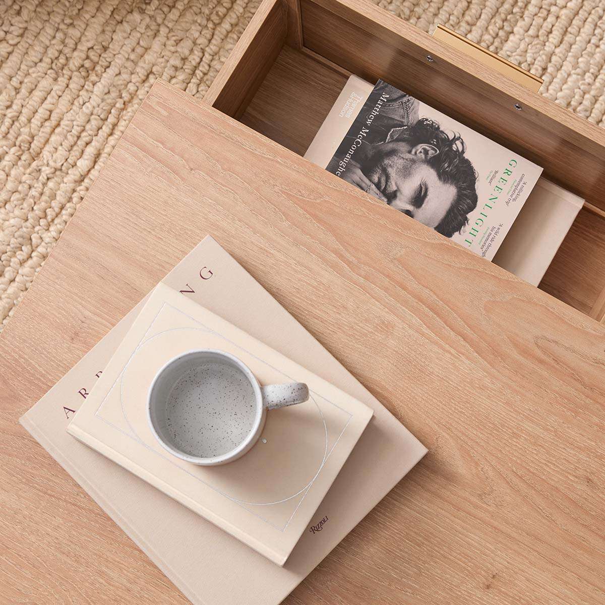 Noosa Rattan Coffee Table - Natural