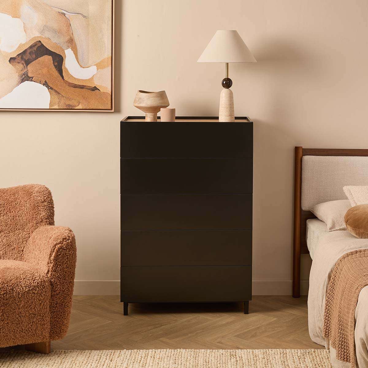 Murphy Tallboy - Black/Natural