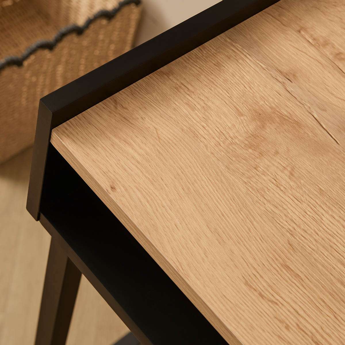 Murphy Desk - Black/Natural