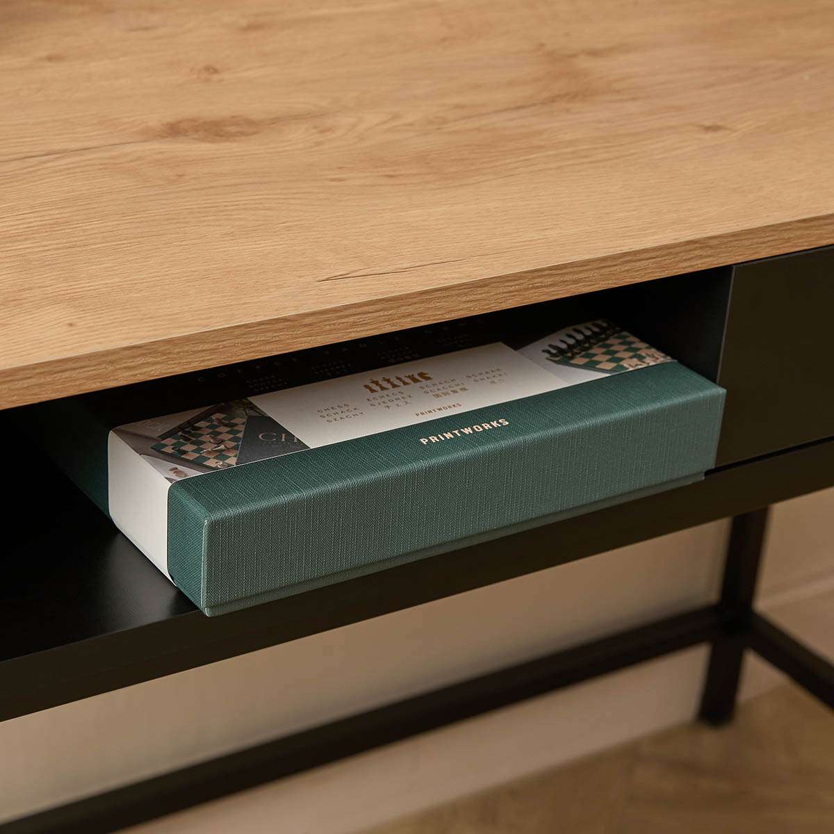 Murphy Desk - Black/Natural