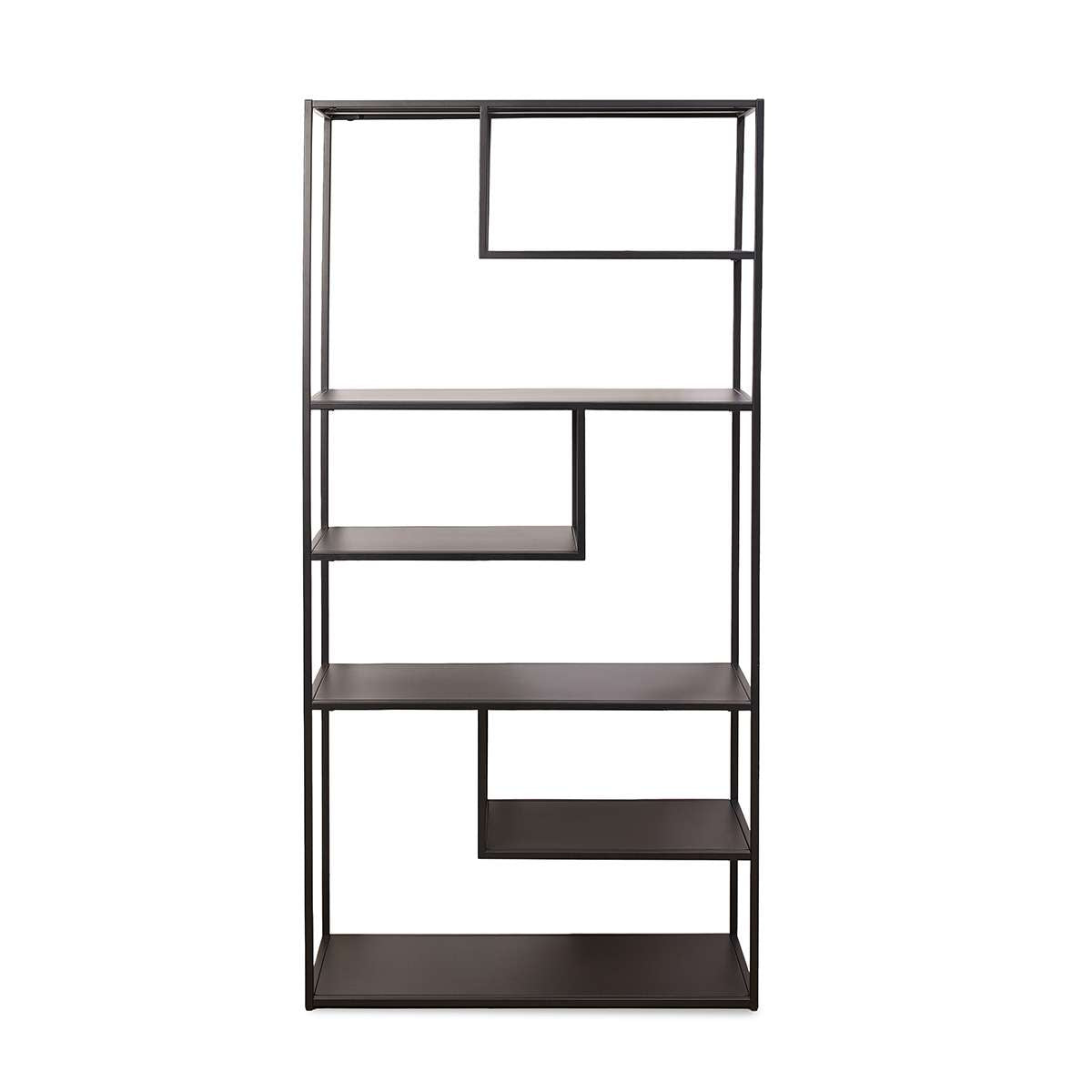 Alvar Tall Metal Shelf - Black
