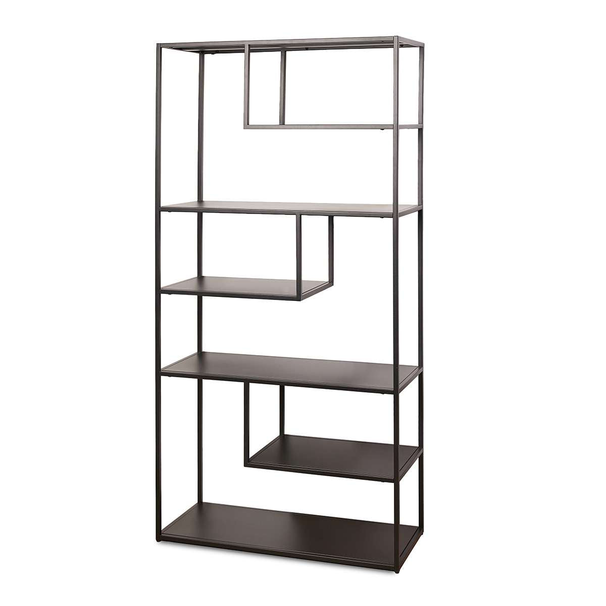 Alvar Tall Metal Shelf - Black