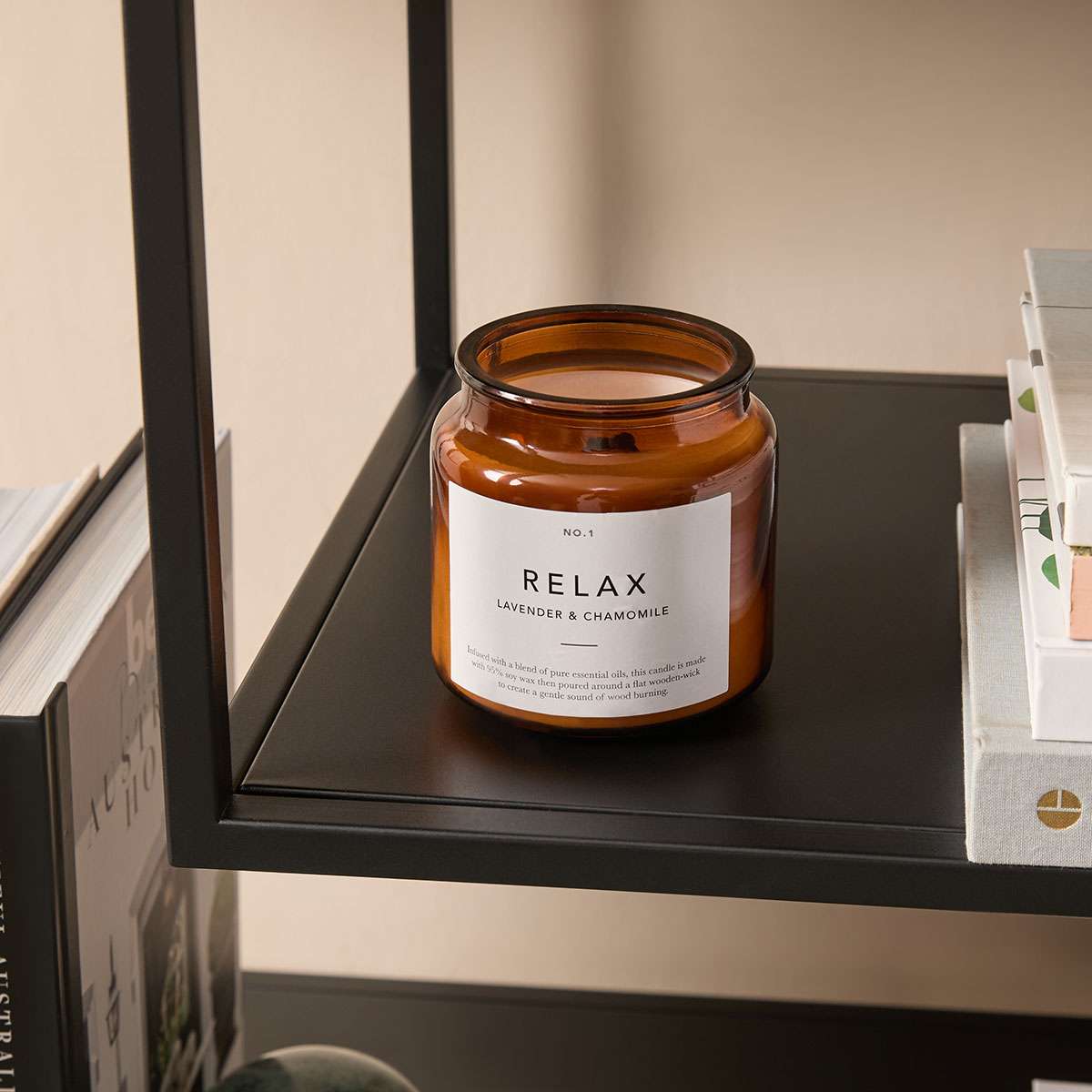 Alvar Tall Metal Shelf - Black