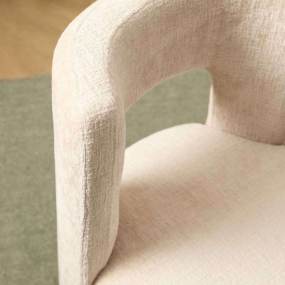 Wes Dining Chair Set of Two - Beige