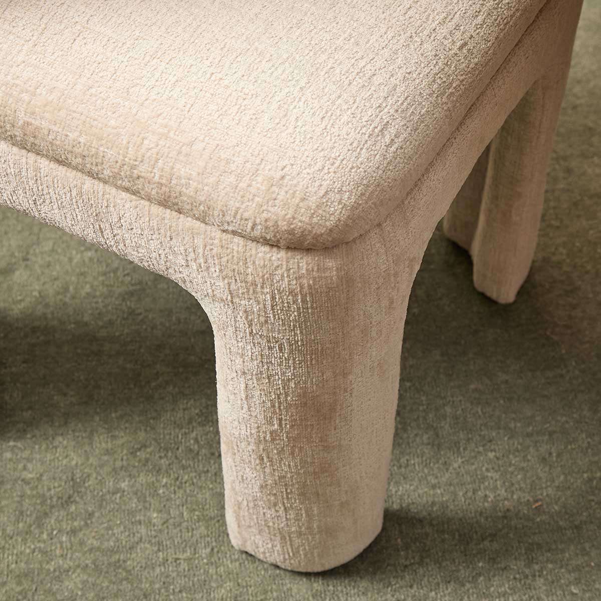 Wes Dining Chair Set of Two - Beige