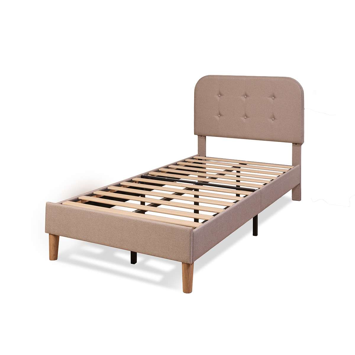 Jonah King Single Bed - Natural