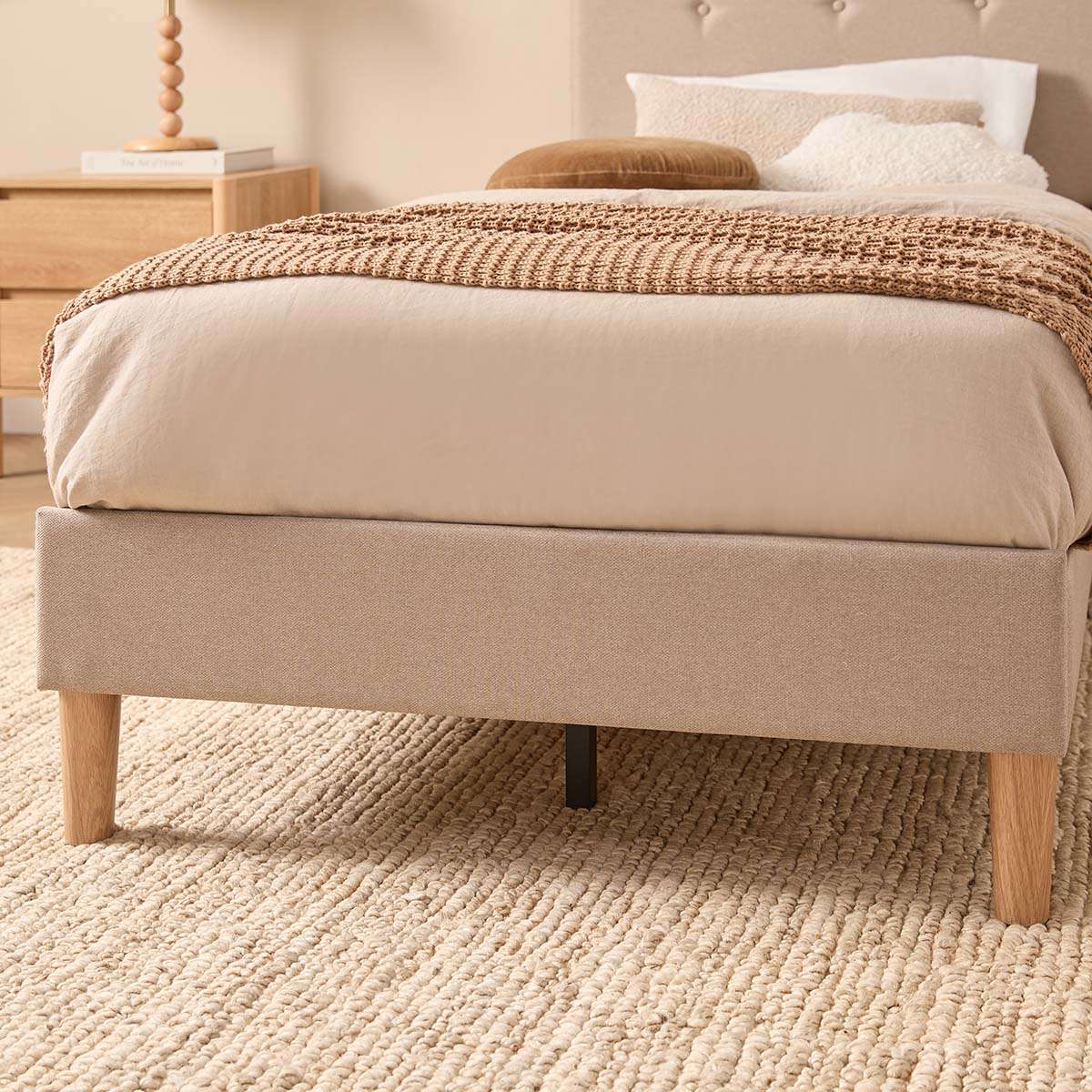 Jonah Single Bed - Natural