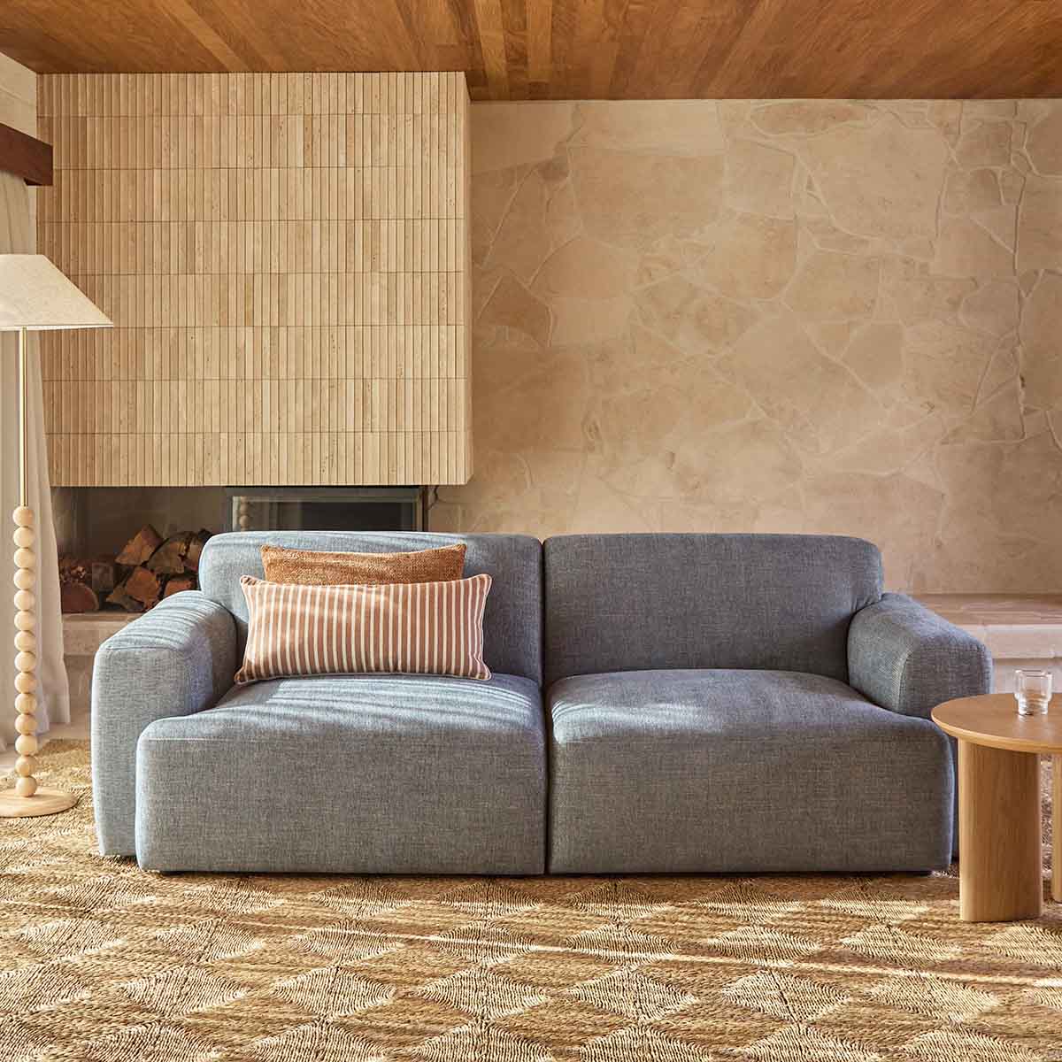 Dylan 2.5 Seater Sofa - Blue