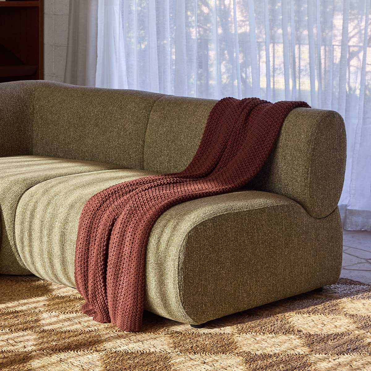 Lola Modular Single Seat - Green