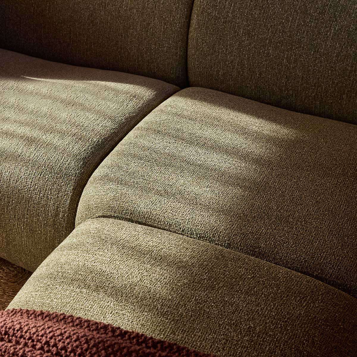 Lola Modular Corner Seat - Green
