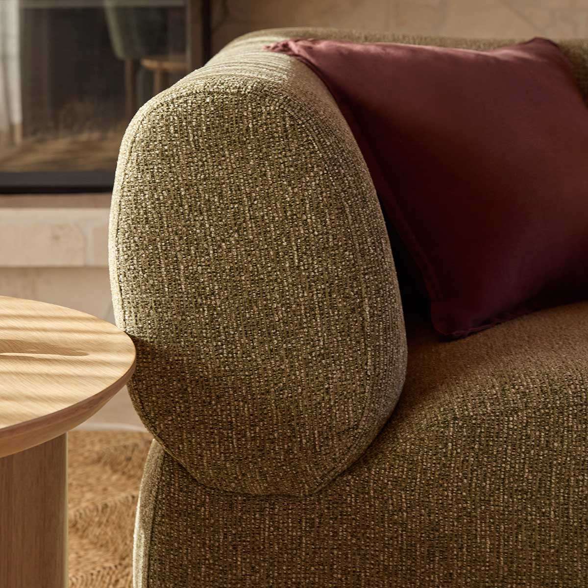 Lola Modular Corner Seat - Green